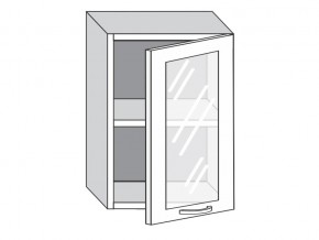 1.50.3 Шкаф настенный (h=720) на 500мм с 1-ой стекл. дверцей в Сухом Логу - suhoj-log.magazinmebel.ru | фото