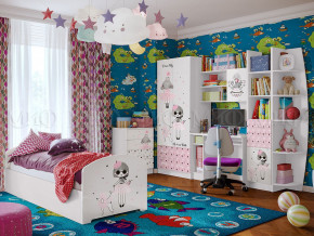 Детская комната Юниор-2 Мальвина в Сухом Логу - suhoj-log.magazinmebel.ru | фото
