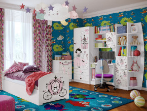 Детская комната Юниор-2 Принцесса в Сухом Логу - suhoj-log.magazinmebel.ru | фото