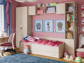 Детская комната Вега 1 Дуб беленый в Сухом Логу - suhoj-log.magazinmebel.ru | фото