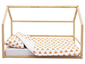 Детская кровать-домик Монтессори Svogen натура в Сухом Логу - suhoj-log.magazinmebel.ru | фото - изображение 2