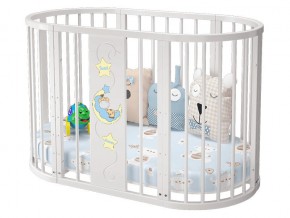 Детская кроватка белая Эстель в Сухом Логу - suhoj-log.magazinmebel.ru | фото