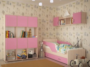 Детская модульная ДМ ТМК розовый в Сухом Логу - suhoj-log.magazinmebel.ru | фото