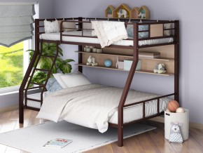 Двухъярусная кровать Гранада-1П коричневый в Сухом Логу - suhoj-log.magazinmebel.ru | фото