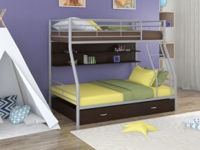 Двухъярусная кровать Гранада 2 ПЯ Серая в Сухом Логу - suhoj-log.magazinmebel.ru | фото