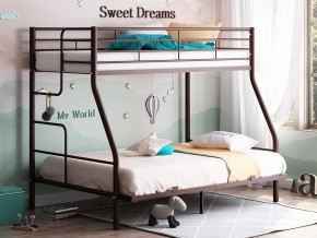 Двухъярусная кровать Гранада-3 140 коричневый в Сухом Логу - suhoj-log.magazinmebel.ru | фото