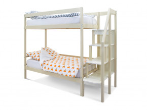 Двухъярусная кровать Svogen бежевый в Сухом Логу - suhoj-log.magazinmebel.ru | фото