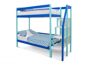 Двухъярусная кровать Svogen мятно-синий в Сухом Логу - suhoj-log.magazinmebel.ru | фото