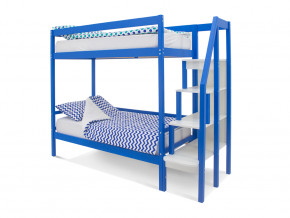 Двухъярусная кровать Svogen синий в Сухом Логу - suhoj-log.magazinmebel.ru | фото