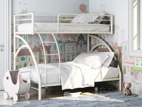 Двухъярусная кровать Виньола 2 слоновая кость в Сухом Логу - suhoj-log.magazinmebel.ru | фото