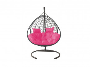 Кокон Для двоих с ротангом розовая подушка в Сухом Логу - suhoj-log.magazinmebel.ru | фото