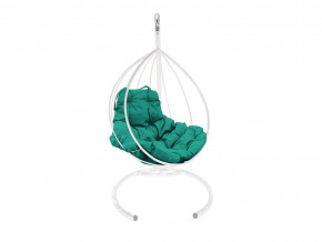 Кокон Капля без ротанга зелёная подушка в Сухом Логу - suhoj-log.magazinmebel.ru | фото