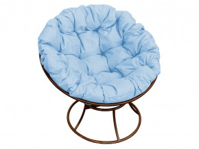 Кресло Папасан без ротанга голубая подушка в Сухом Логу - suhoj-log.magazinmebel.ru | фото