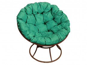 Кресло Папасан без ротанга зелёная подушка в Сухом Логу - suhoj-log.magazinmebel.ru | фото