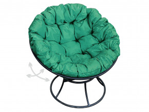 Кресло Папасан пружинка без ротанга зелёная подушка в Сухом Логу - suhoj-log.magazinmebel.ru | фото
