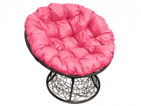 Кресло Папасан с ротангом розовая подушка в Сухом Логу - suhoj-log.magazinmebel.ru | фото