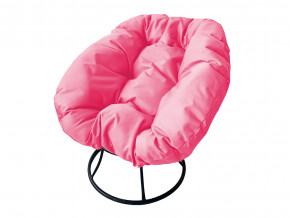 Кресло Пончик без ротанга розовая подушка в Сухом Логу - suhoj-log.magazinmebel.ru | фото