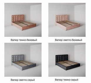Кровать Барселона 1.6 м с ортопедическим основанием в Сухом Логу - suhoj-log.magazinmebel.ru | фото - изображение 6