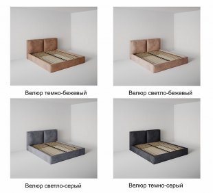 Кровать Флоренция 1.4 м с подъемным механизмом в Сухом Логу - suhoj-log.magazinmebel.ru | фото - изображение 7