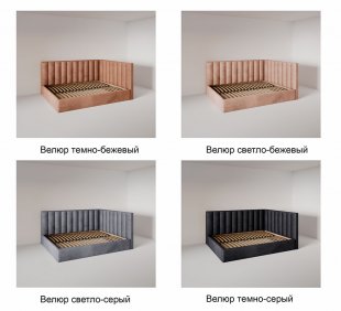 Кровать Вертикаль угловая 2.0 м с ортопедическим основанием в Сухом Логу - suhoj-log.magazinmebel.ru | фото - изображение 6