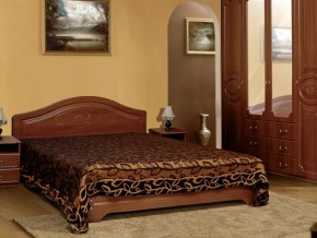 Кровать 1800 Ивушка 5 темная в Сухом Логу - suhoj-log.magazinmebel.ru | фото