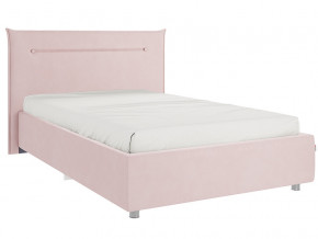 Кровать Альба 1200 велюр нежно-розовый в Сухом Логу - suhoj-log.magazinmebel.ru | фото