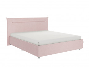Кровать Альба 1600 велюр нежно-розовый в Сухом Логу - suhoj-log.magazinmebel.ru | фото