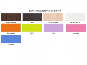 Кровать чердак Кадет 1 с лестницей Белое дерево-Голубой в Сухом Логу - suhoj-log.magazinmebel.ru | фото - изображение 2