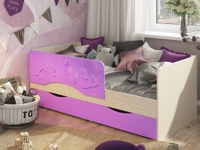 Кровать детская Алиса КР 812 сирень 1600 в Сухом Логу - suhoj-log.magazinmebel.ru | фото