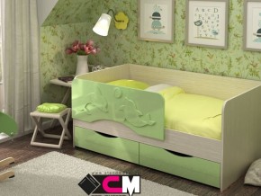 Кровать детская Алиса КР 812 зеленая 1600 в Сухом Логу - suhoj-log.magazinmebel.ru | фото