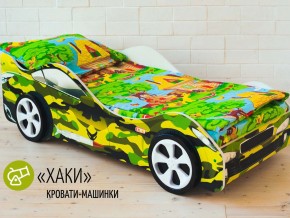 Кровать детская машина Хаки в Сухом Логу - suhoj-log.magazinmebel.ru | фото - изображение 2