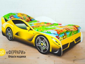 Кровать детская машинка Феррари в Сухом Логу - suhoj-log.magazinmebel.ru | фото