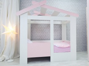 Кровать детская Теремок без ящика розовая в Сухом Логу - suhoj-log.magazinmebel.ru | фото