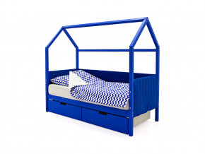Кровать-домик мягкий Svogen с ящиками синий в Сухом Логу - suhoj-log.magazinmebel.ru | фото - изображение 1