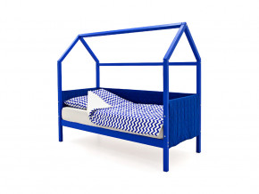 Кровать-домик мягкий Svogen синий в Сухом Логу - suhoj-log.magazinmebel.ru | фото