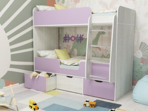 Кровать двухъярусная Малыш двойняшка винтерберг-ирис в Сухом Логу - suhoj-log.magazinmebel.ru | фото