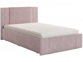 Кровать Хлоя 1200 велюр нежно-розовый в Сухом Логу - suhoj-log.magazinmebel.ru | фото