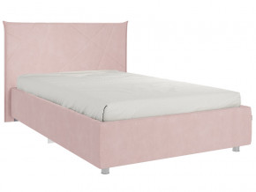 Кровать Квест 1200 велюр нежно-розовый в Сухом Логу - suhoj-log.magazinmebel.ru | фото
