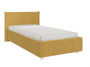 Кровать Квест 900 велюр медовый в Сухом Логу - suhoj-log.magazinmebel.ru | фото