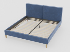 Кровать Линси 1200 синий в Сухом Логу - suhoj-log.magazinmebel.ru | фото - изображение 1