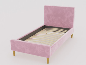Кровать Линси 900 розовый в Сухом Логу - suhoj-log.magazinmebel.ru | фото
