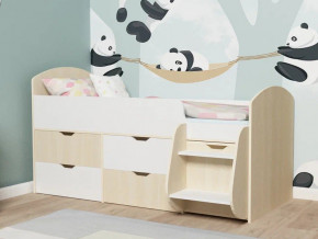 Кровать Малыш-7 Дуб-Белое дерево в Сухом Логу - suhoj-log.magazinmebel.ru | фото - изображение 1