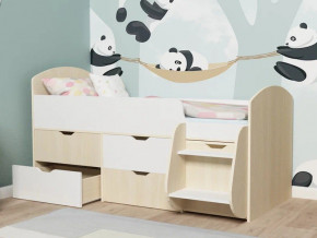 Кровать Малыш-7 Дуб-Белое дерево в Сухом Логу - suhoj-log.magazinmebel.ru | фото - изображение 3
