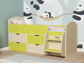 Кровать Малыш-7 Дуб-лайм в Сухом Логу - suhoj-log.magazinmebel.ru | фото