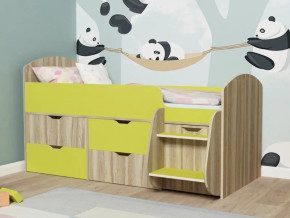 Кровать Малыш-7 Ясень-лайм в Сухом Логу - suhoj-log.magazinmebel.ru | фото