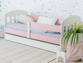 Кровать Малыш с ящиком розовый в Сухом Логу - suhoj-log.magazinmebel.ru | фото