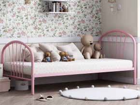 Кровать металлическая Эвора Розовый в Сухом Логу - suhoj-log.magazinmebel.ru | фото