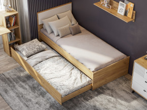 Кровать одинарная Милан выкатная с настилом в Сухом Логу - suhoj-log.magazinmebel.ru | фото