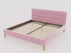 Кровать Пайли 1800 розовый в Сухом Логу - suhoj-log.magazinmebel.ru | фото - изображение 1
