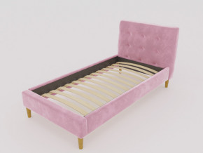 Кровать Пайли 900 розовый в Сухом Логу - suhoj-log.magazinmebel.ru | фото